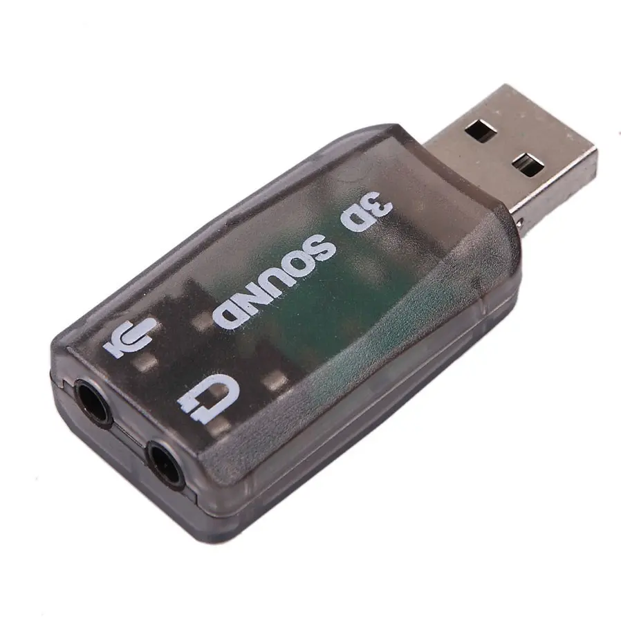 Adaptor USB Spacer SPSC-USB-01 placă sunet 5.1 extern