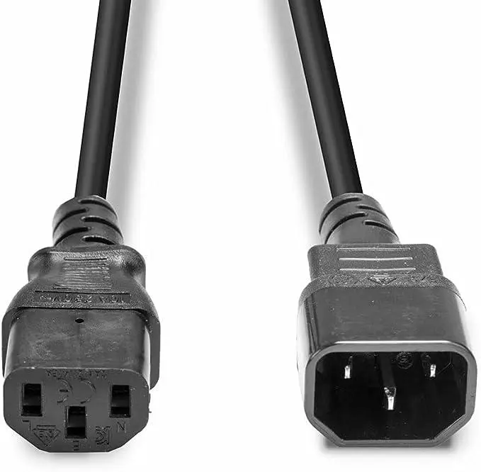 Cablu alimentare Lindy C14-C13 2m negru