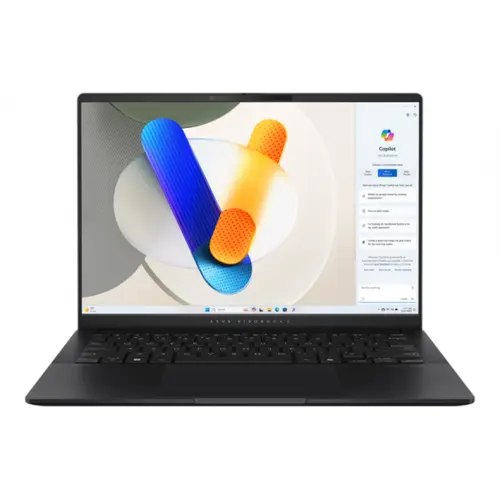 Laptop ASUS Vivobook S 14 S5406SA cu procesor Intel® Core™ Ultra 5 226V pana la 4.5GHz, 14”, WUXGA, OLED, 16GB LPDDR5X RAM, 1TB SSD, Intel® Arc™ Graphics, Windows 11 Pro, Neutral Black