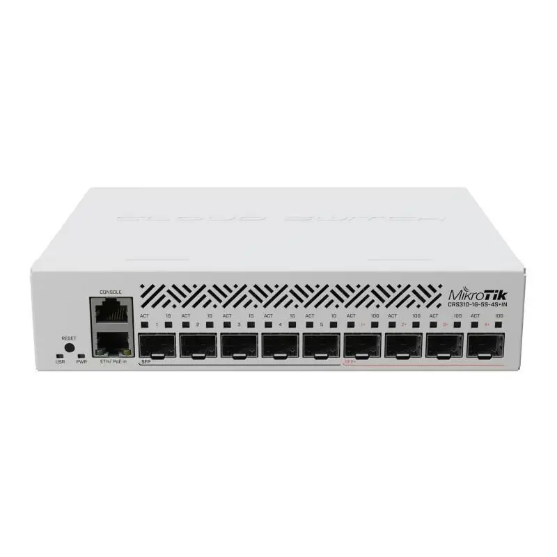 Switch MikroTik CRS310-1G-5S-4S IN 5x SFP 4x SFP+