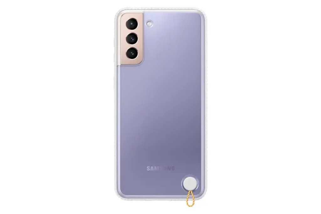Husă Samsung Clear Protective Cover Galaxy S21 Plus alb