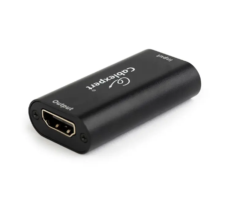 Repeater semnal Gembird DRP-HDMI-02 HDMI 40m Negru