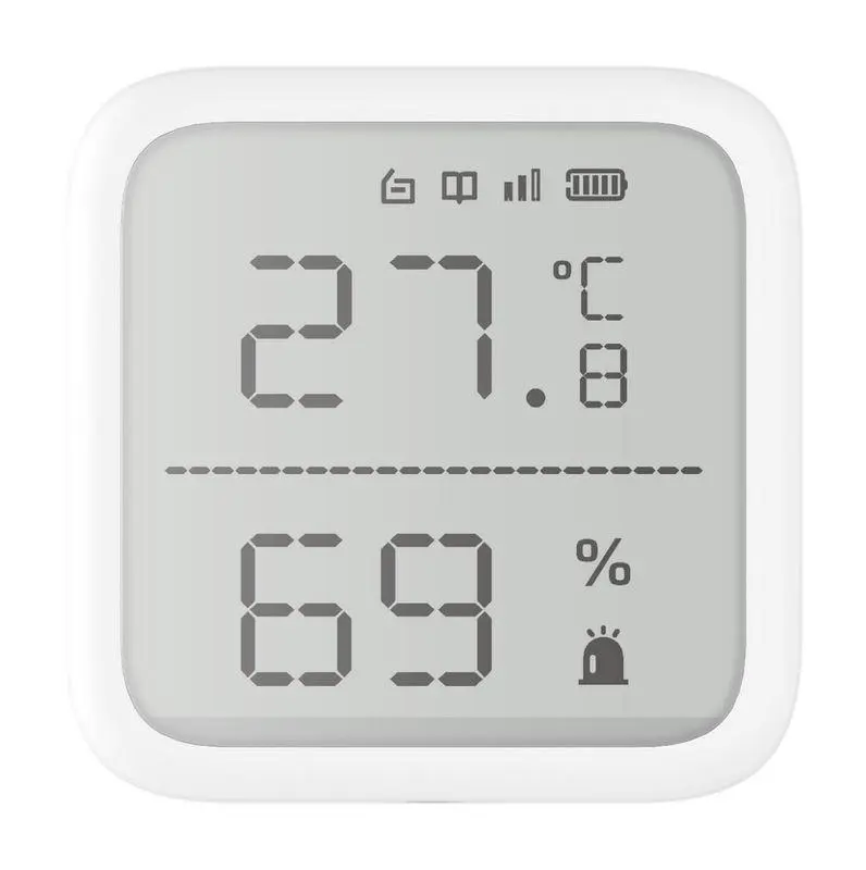 Detector temperatură wireless Hikvision DS-PDTPH-E-WE AX PRO