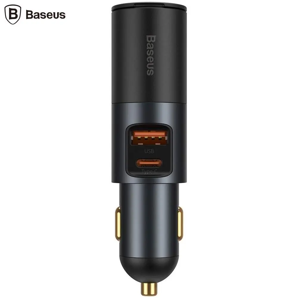 Incarcator auto Baseus Share Together 120W USB-C gri