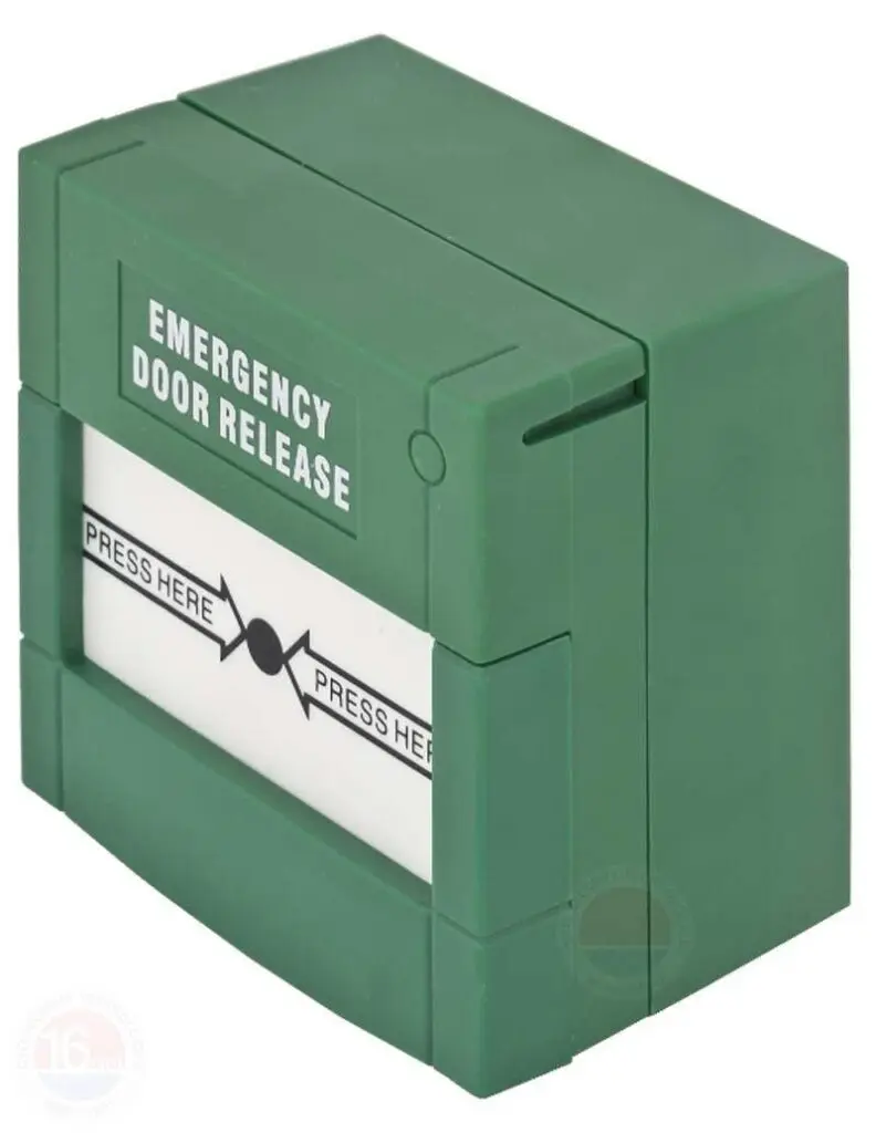 BUTON URGENTA VERDE CPK-861A