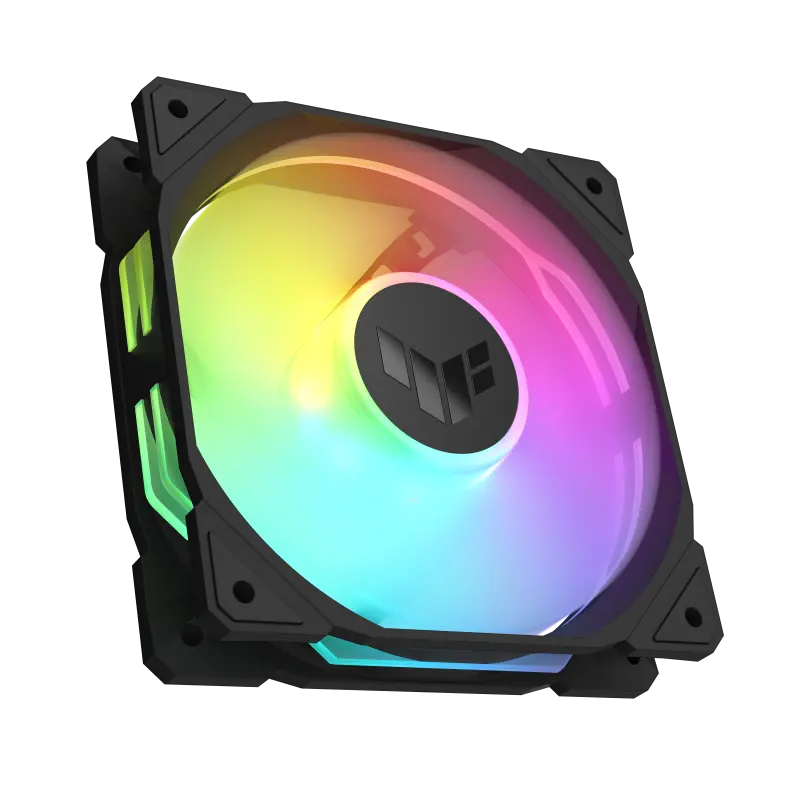 Kit 3 ventilatoare ASUS TUF GAMING TR120 ARGB Reverse Black