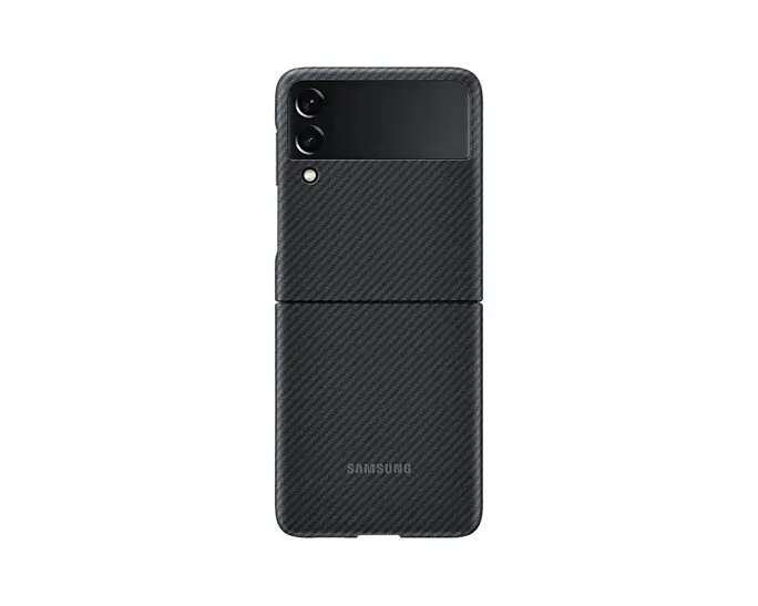 Husa Samsung Aramid Cover Galaxy Z Flip 3 5G Black