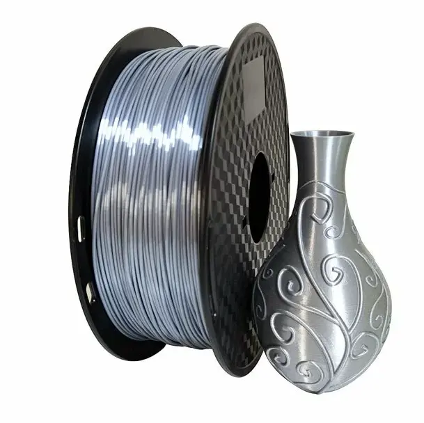 Filament Creality CR-Silk Silver PLA 1.75mm 1kg