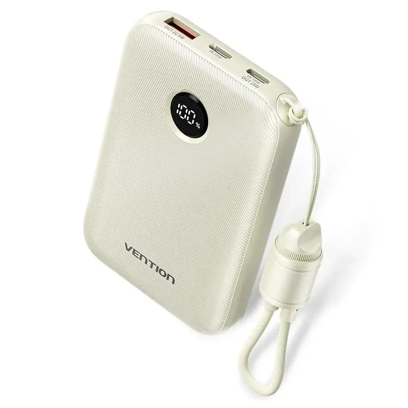 Power bank Vention FKAN0-C 10000 mAh alb