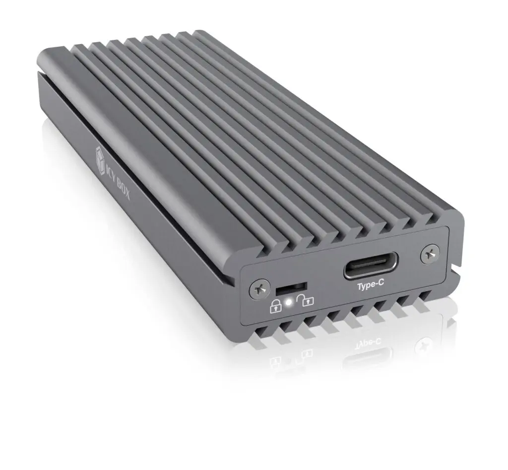 Rack extern Icy Box IB-1817M-C31 M.2 NVMe USB 3.1 Gen2 10 Gbps negru