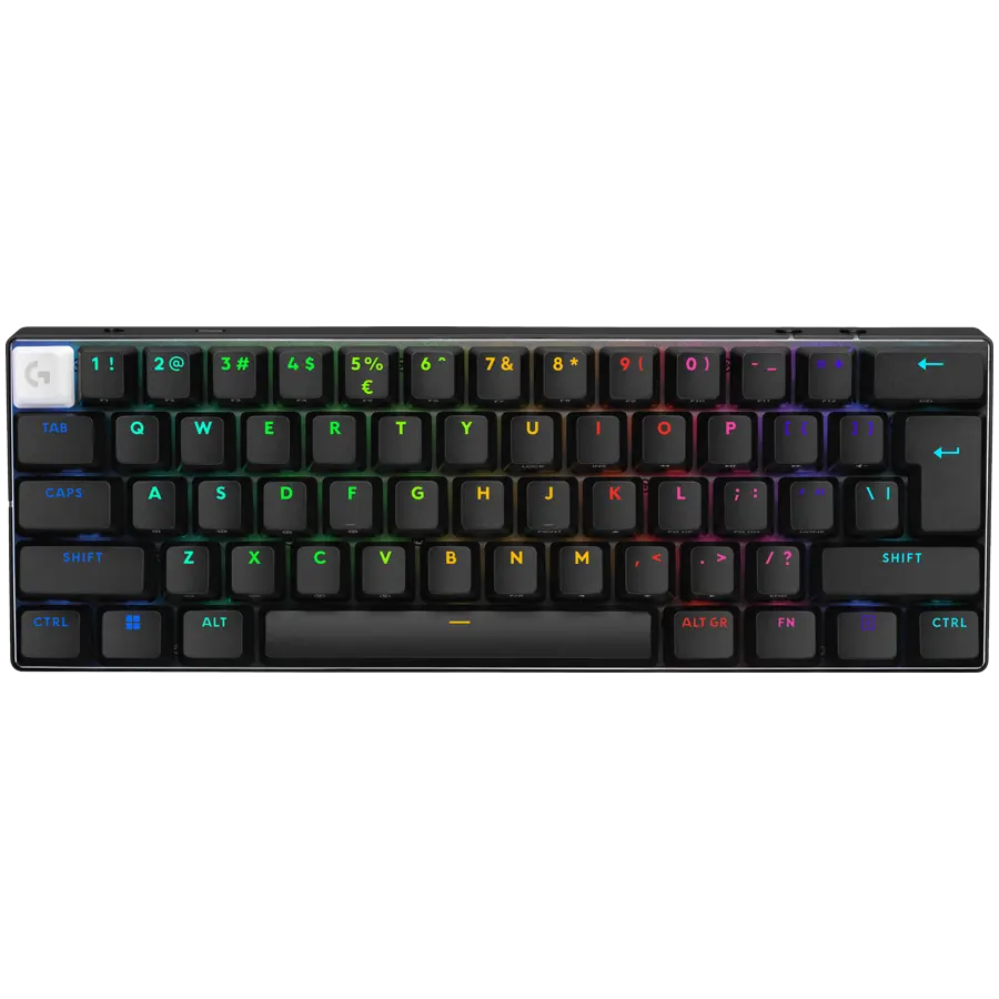 Tastatură mecanică Logitech G PRO X 60 LIGHTSPEED GX tactile negru