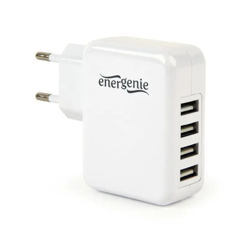Încărcător Gembird EG-U4AC-02 4 porturi USB alb