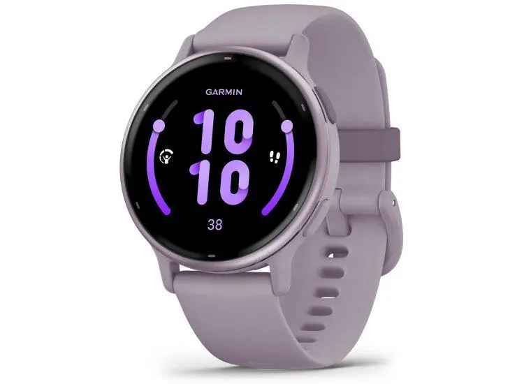 Smartwatch Garmin vivoactive 5, GPS, 42mm, curea silicon, Metallic Orchid/Orchid
