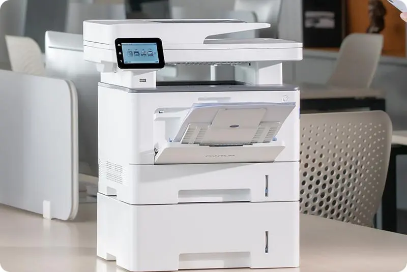 Multifunctional laser monocrom A4 Pantum BM5110ADW, Full Duplex, DADF cu scanare fata verso automata la o singura trecere, USB, Retea, WiFi, 1.2 Ghz, Viteza 40 ppm, toner 3000 pagini inclus