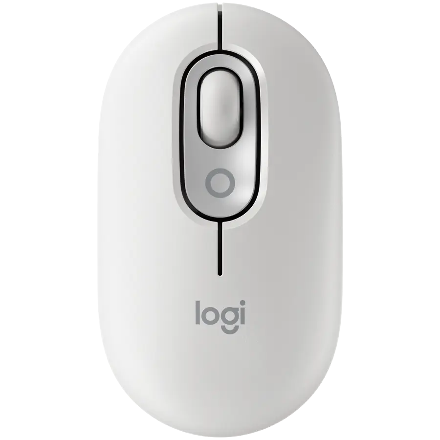 Mouse wireless Logitech POP Off-White Bluetooth