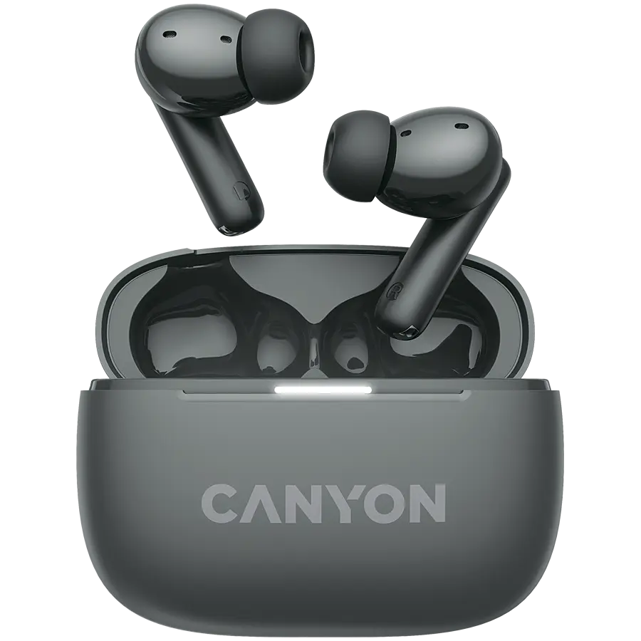Casti wireless, Canyon, Bluetooth, Negru