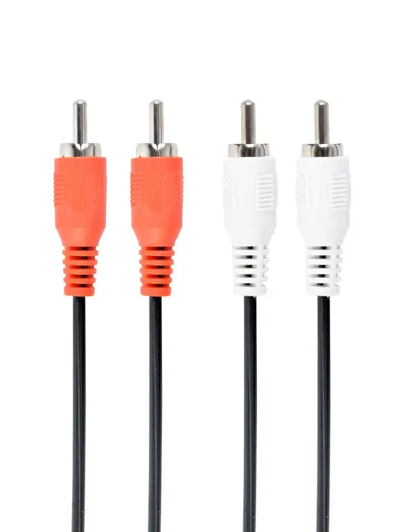 Cablu audio Gembird stereo 2 x RCA la 2 x RCA, 1.8m CCA-2R2R-6