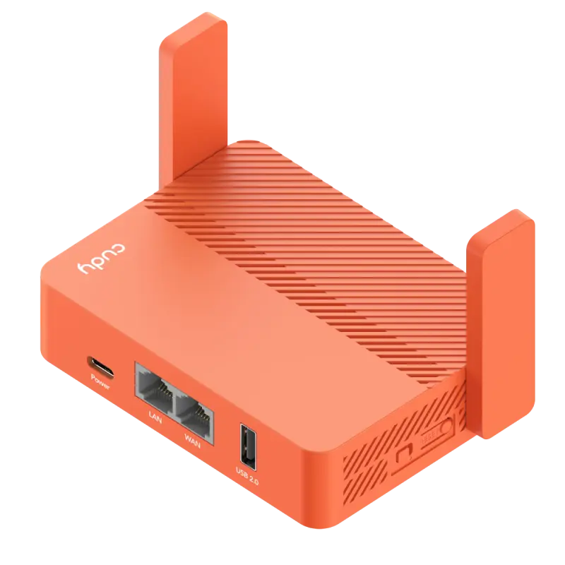 Router Cudy TR1200 AC1200 mini VPN USB-C