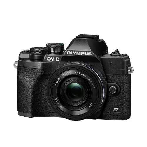 Aparat foto Olympus E-M10 Mark IV kit 14-42mm EZ negru V207132BE000