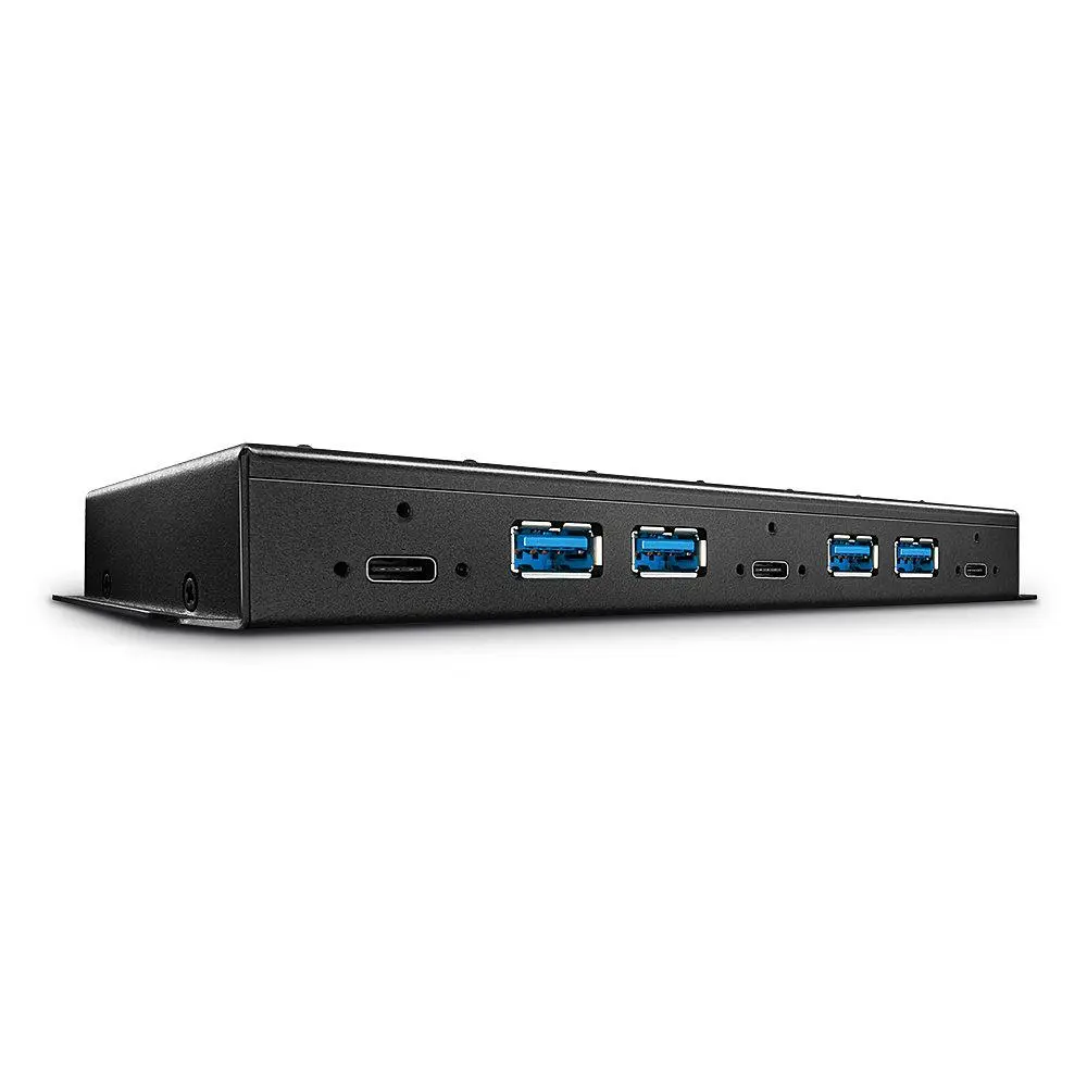 Lindy 43275 hub-uri de interfata USB 3.2 Gen 2 (3.1 Gen 2) Type-A 10000 Mbit/s Negru