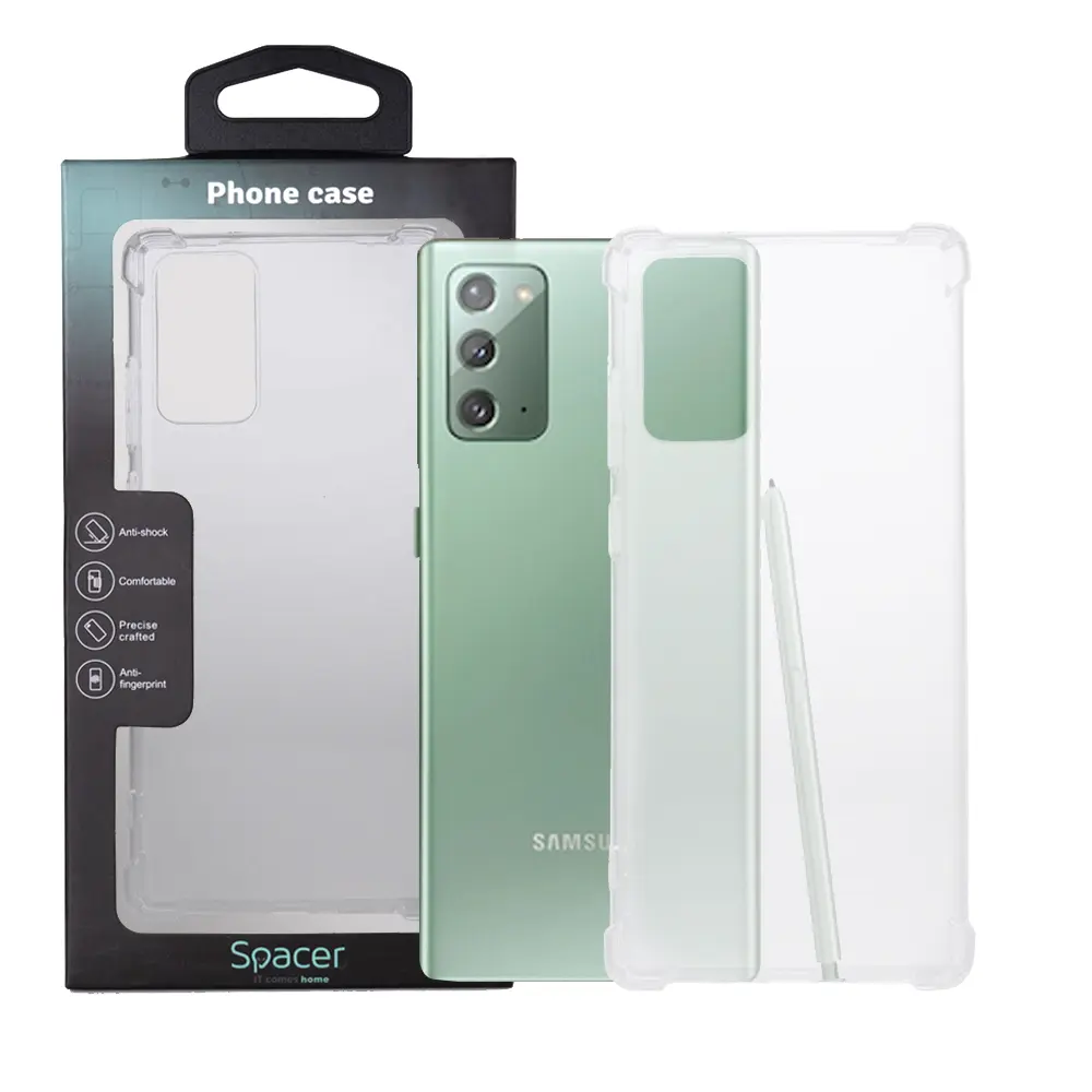 Husă Spacer Samsung Galaxy Note 20 TPU transparentă