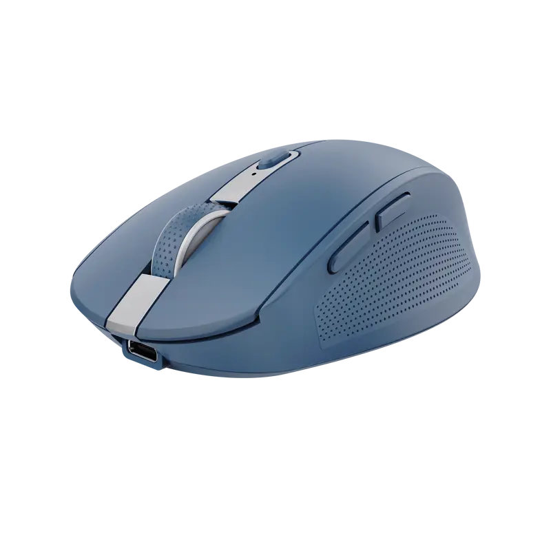 Mouse wireless Trust Ozaa Albastru compact silențios
