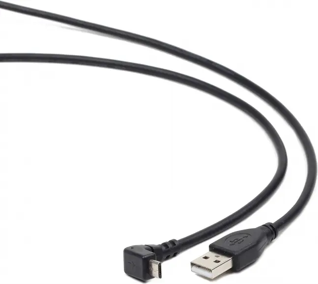 Cablu Gembird CCP-mUSB2-AMBM90-6 Micro-USB 1-8m negru