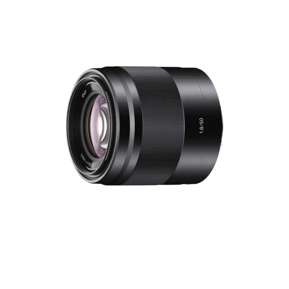 Obiectiv Sony E 50mm f1 8 OSS negru montura E