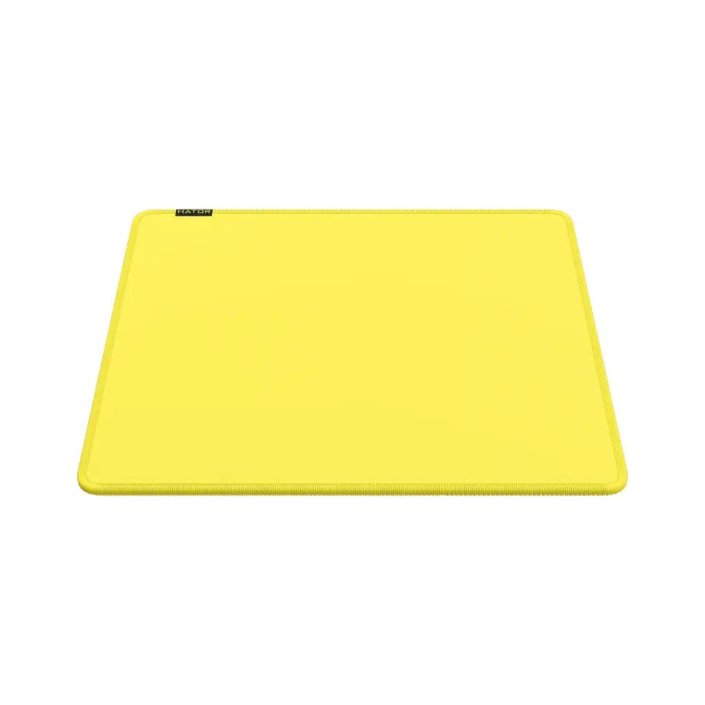 Mousepad Hator Tonn Evo M galben 360 x 300 x 4 mm