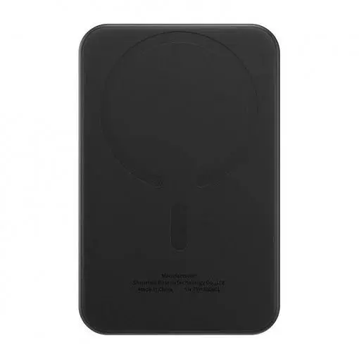 Mini Powerbank magnetic Baseus, 5000mAh, USB-C, 20W, negru