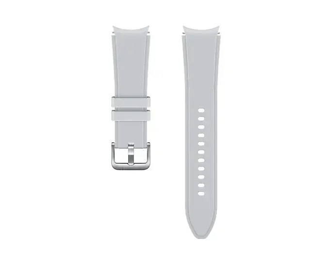 Curea Samsung Sport Band Galaxy Watch4 20mm argintiu M/L