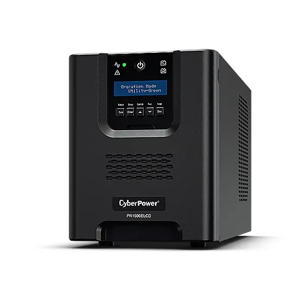 UPS Cyber Power PR1500ELCD 1500 VA 1350 W tower AVR LCD