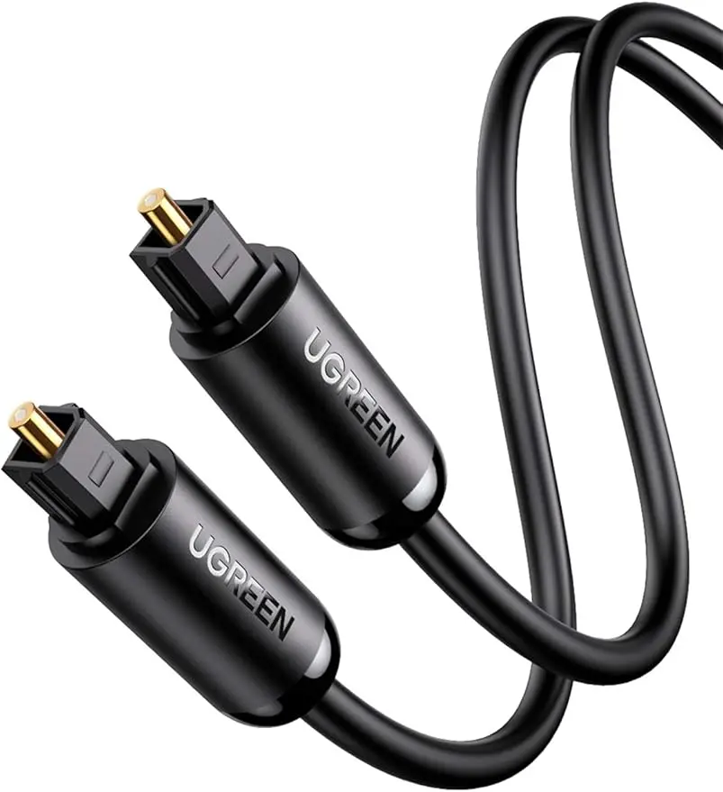 Cablu audio optic Ugreen Toslink 1 m negru