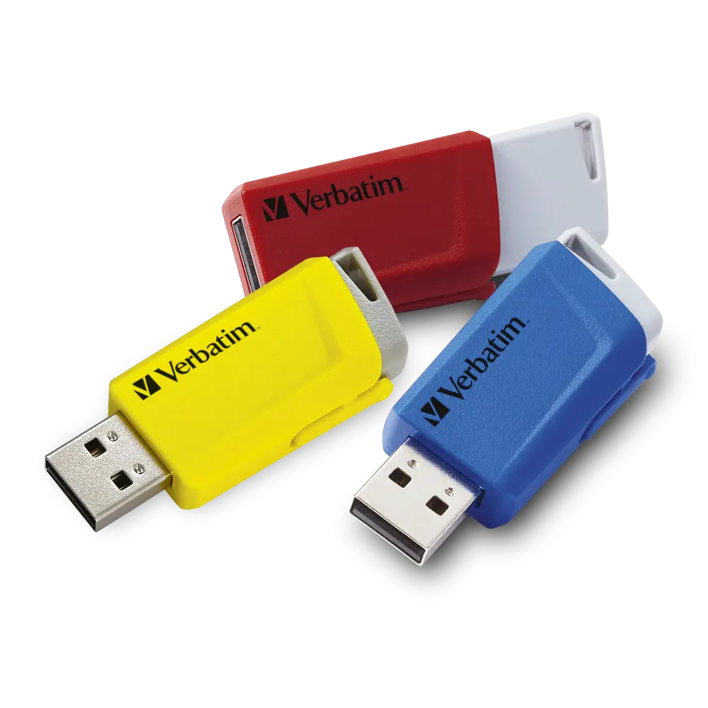 Set memorii USB Verbatim 3x16GB Store n Click