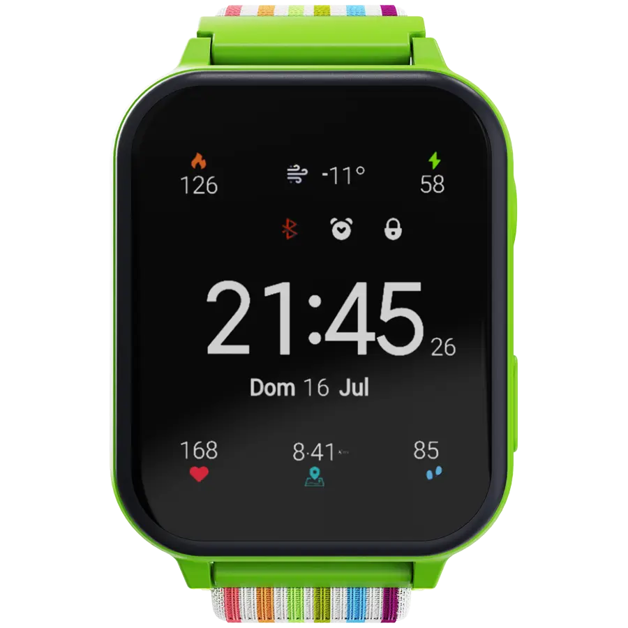 Ceas inteligent copii Canyon Alfie KW-37 verde