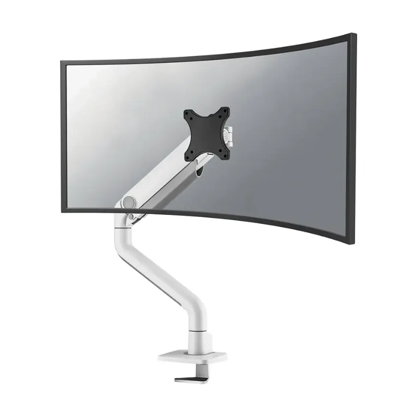 Suport de birou pentru monitor NeoMounts, Alb/Negru
