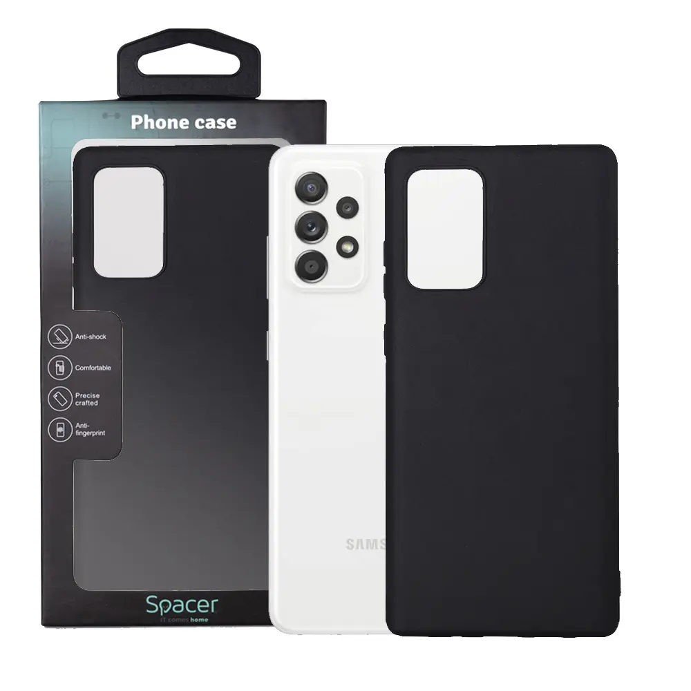 Husă Spacer Samsung Galaxy A52S TPU neagră
