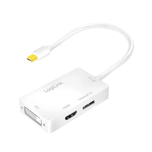 Cablu adaptor Mini DisplayPort (T) – HDMI+DVI+DisplayPort (M), LogiLink CV0045A