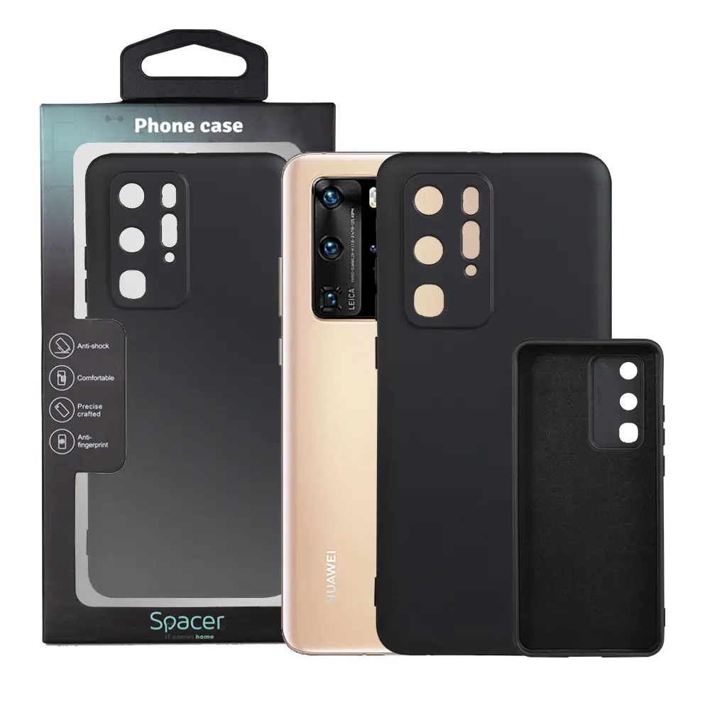 Husa Spacer Huawei P40 Pro Negru