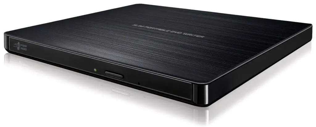 DVD writer extern LG GP60NB60 Slim USB negru