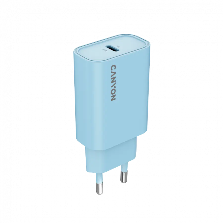 Încărcător rețea Canyon OnCharge 30CL 30W Albastru