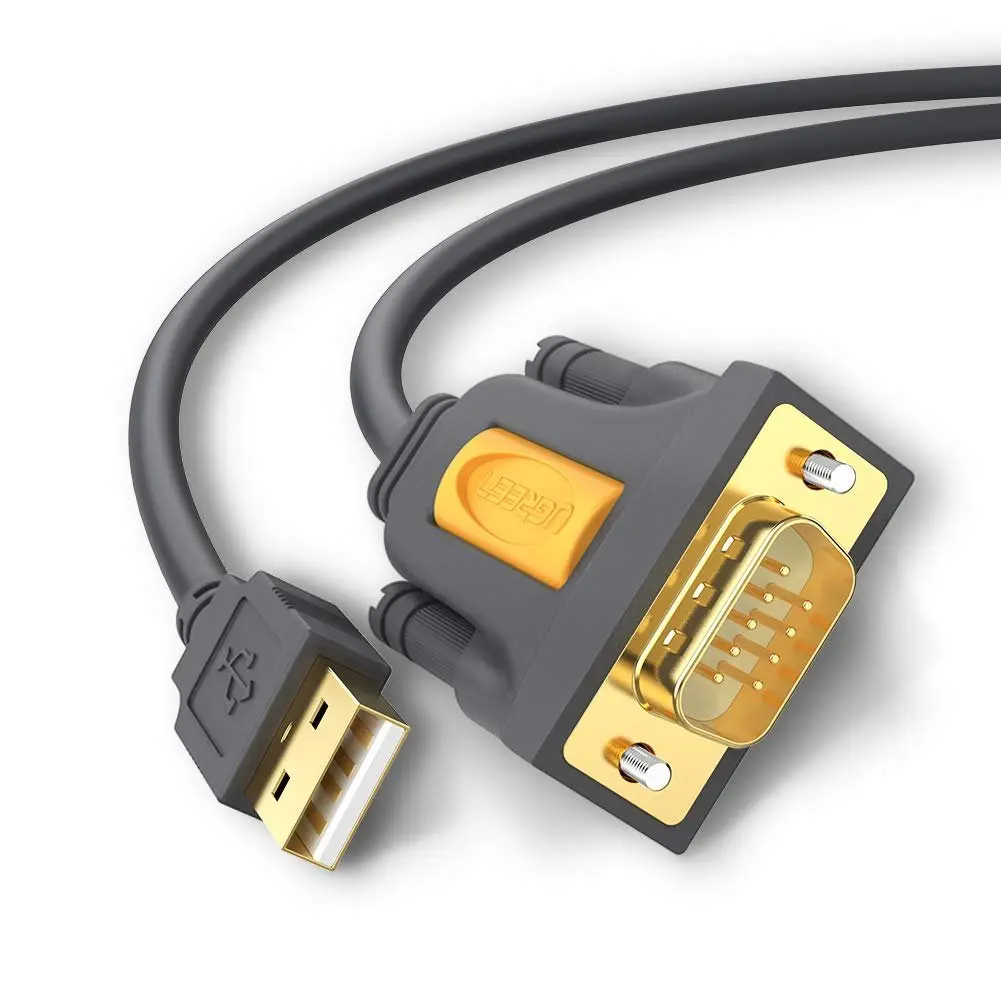 Cablu video USB – RS-232 (Male), Ugreen, 2m, Black