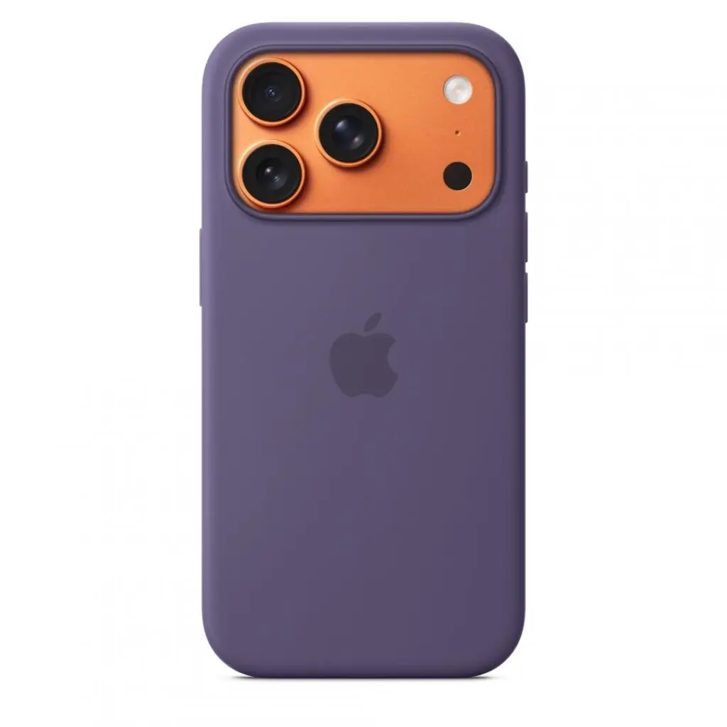 Husă silicon MagSafe Apple iPhone 17 Pro Purple Fog