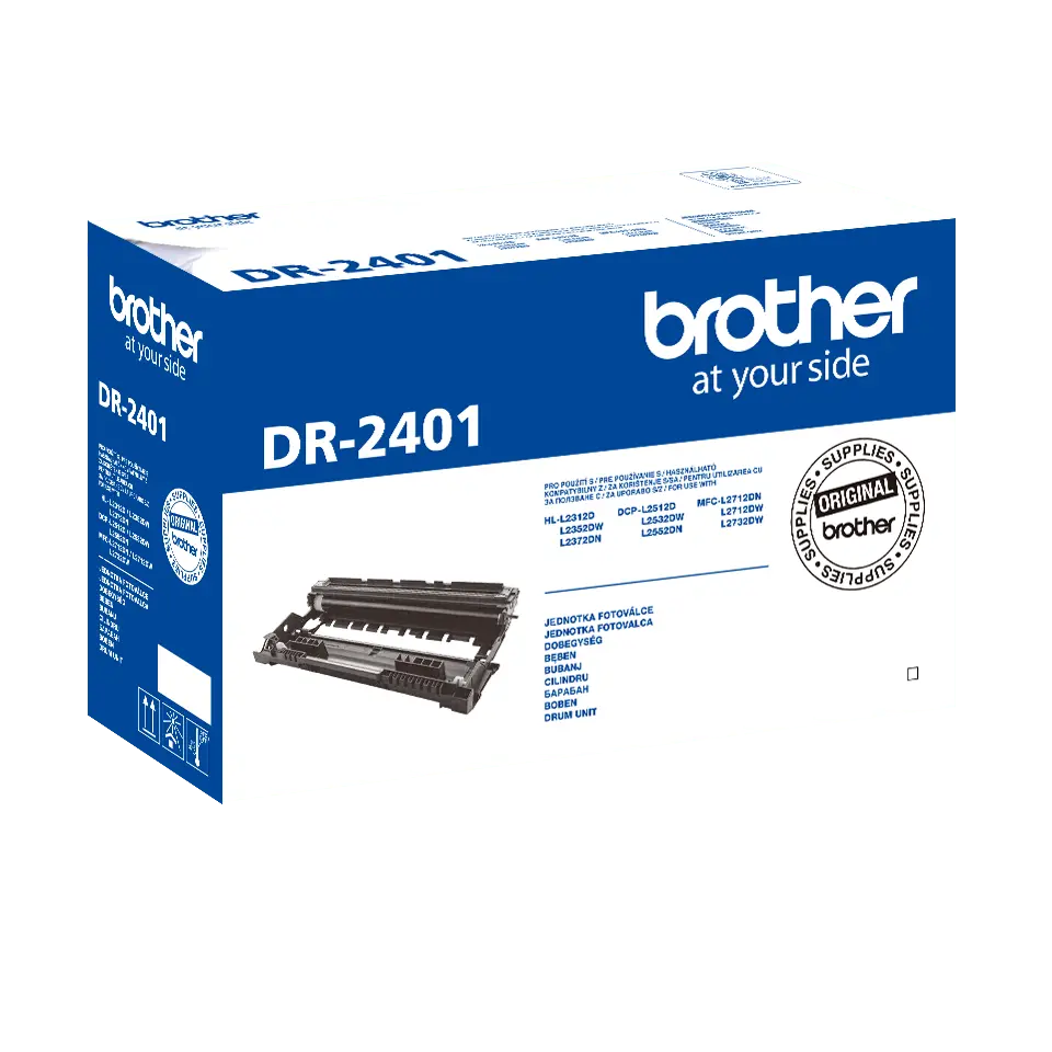 Tambur imprimantă Brother DR-2401 Negru