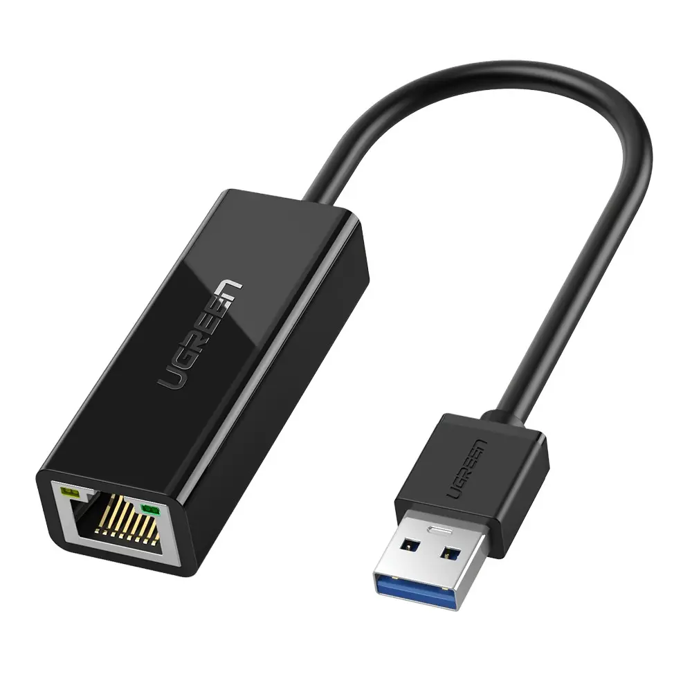Adaptor Ugreen CR111 USB Gigabit RJ45 negru