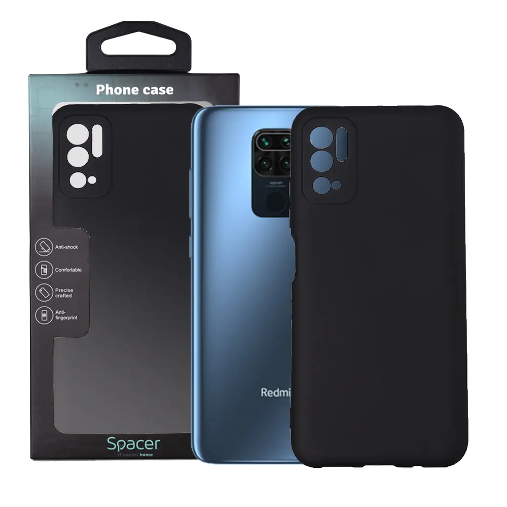 Husa Spacer Redmi Note 10 S Negru