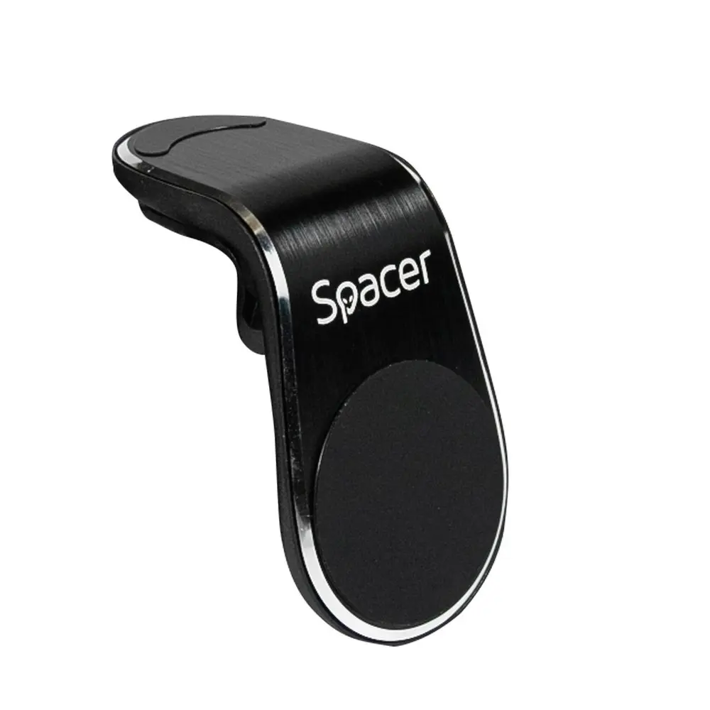 Suport auto Spacer SPT-MGN magnetic grilaj bord 360° negru