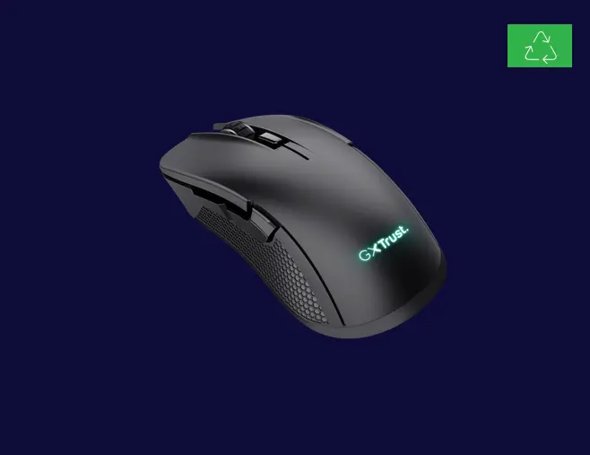 Mouse gaming Trust GXT 931 Ybar wireless negru