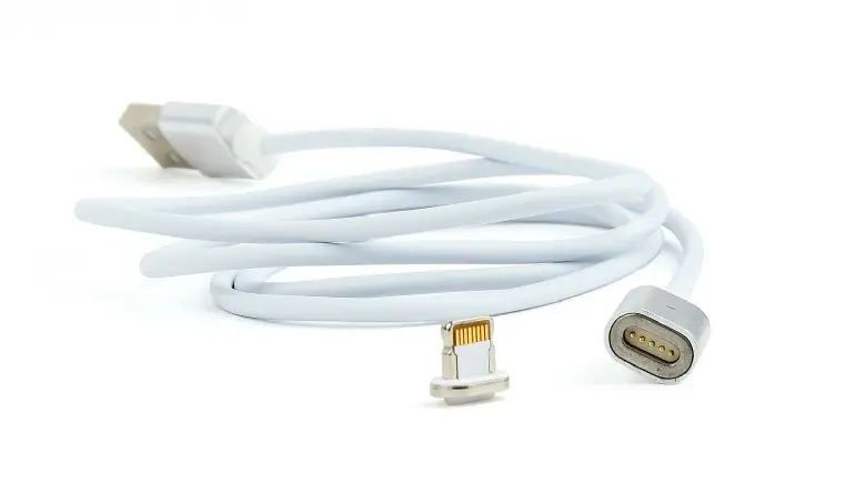 Cablu Lightning Gembird CC-USB2-AMLMM-1M 1 m alb