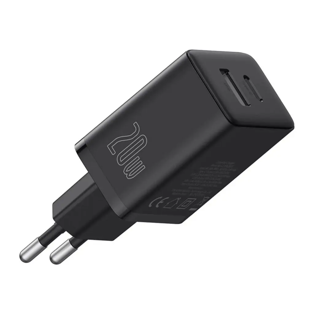 Incarcator USB, Type-C, Fast Charge 20W – Baseus (P10111403113-00) – Cluster Black